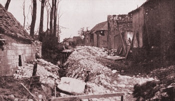 German strongpoint in St. Etienne