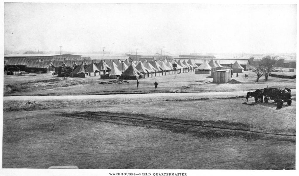 Warehouses - Field Headquarters at Camp Bowie, Fort Worth.